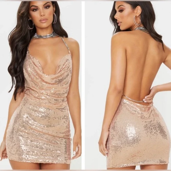 PrettyLittleThing | Dresses | Pretty Little Thing Rose Gold Mini Dress | Poshmark PrettyLittleThing | Dresses | Pretty Little Thing Rose Gold Mini Dress | Poshmark